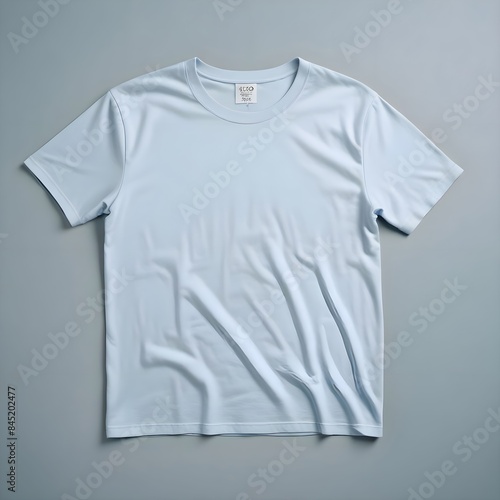 Blank white t-shirt mockup © AliAzam