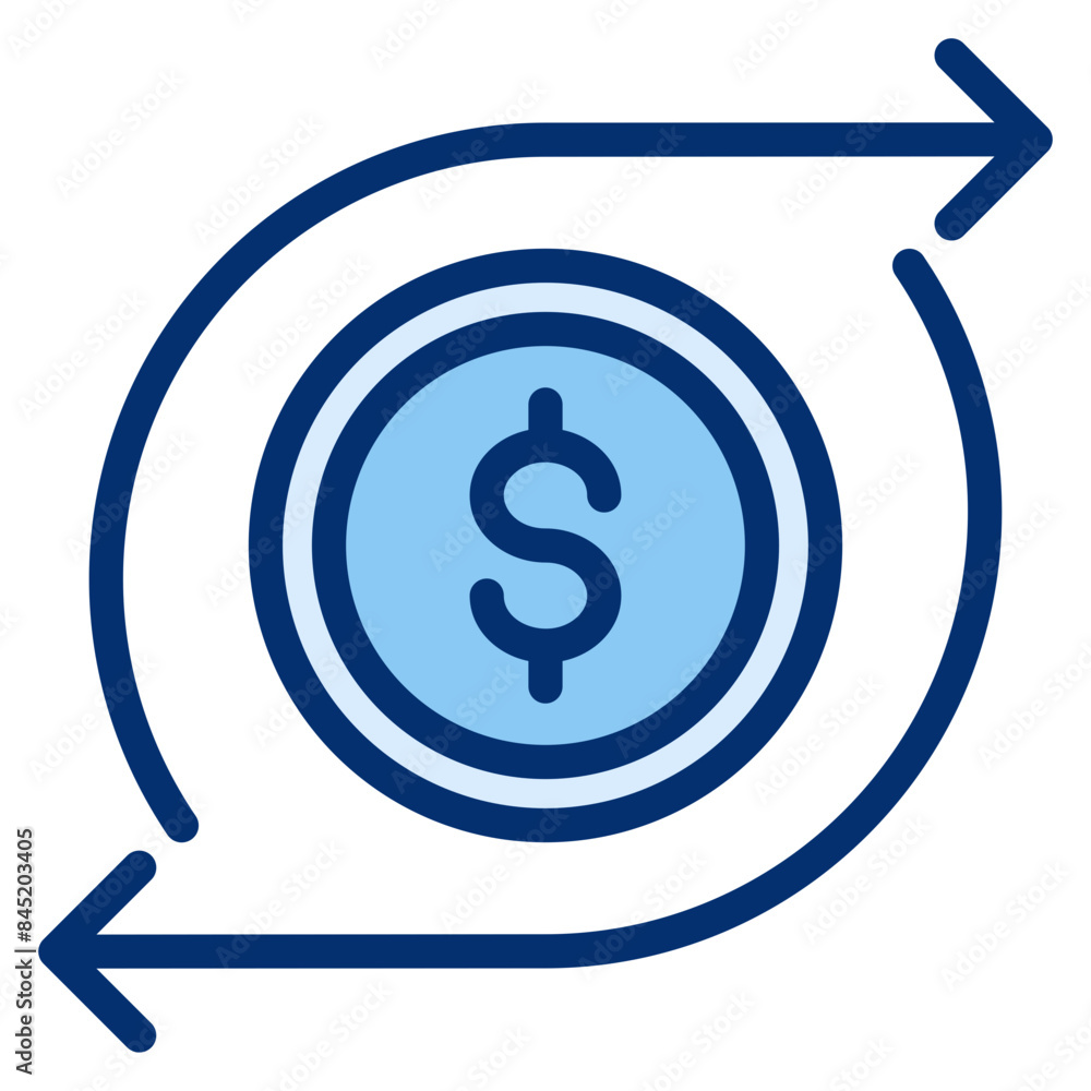 Cash Flow Icon Cash Flow Icon