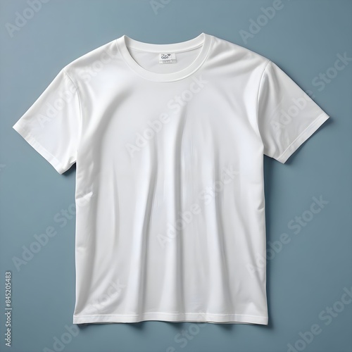 Blank white t-shirt mockup