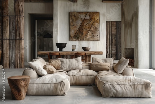 Collection of Large corner sofa with several chairs in the room designs inspiration ideas