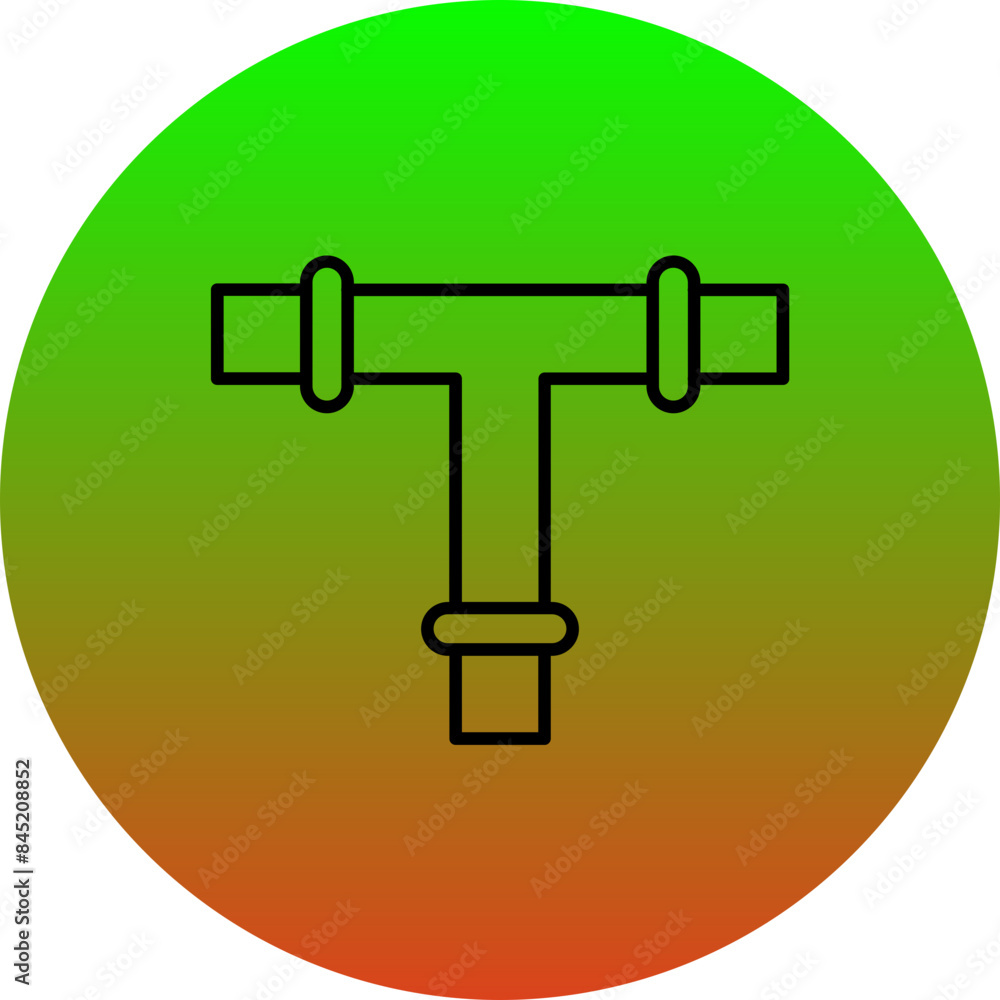 Obraz premium Plastic Pipe Icon