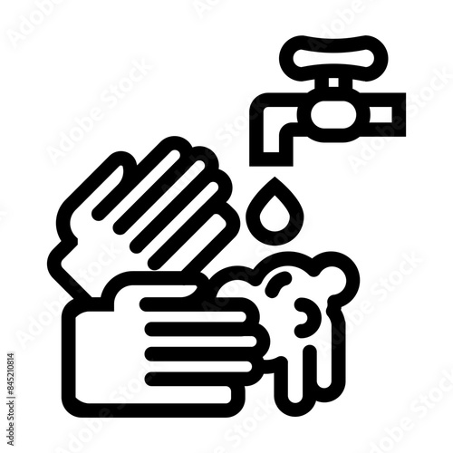 wash hands icon