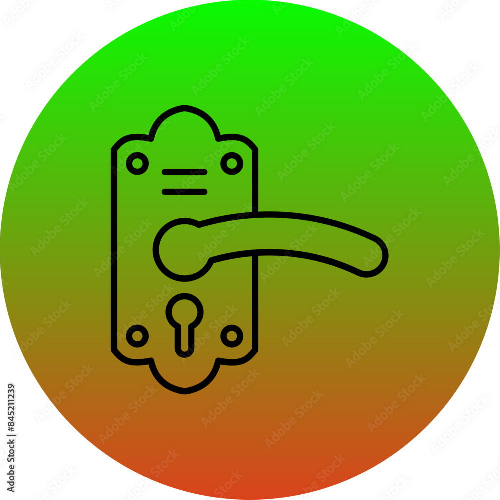 Door Handle Icon Door Handle Icon