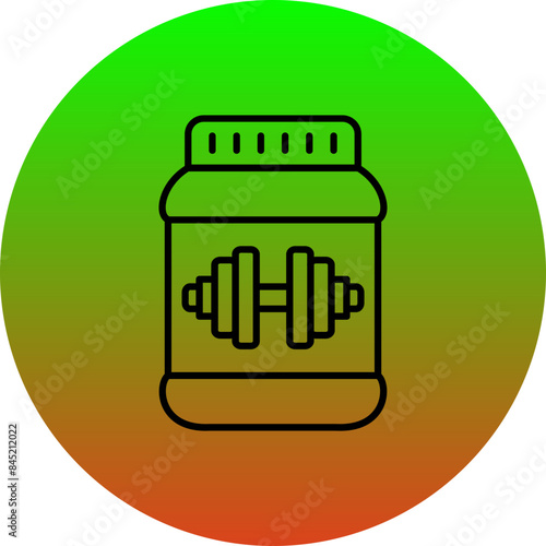Protein Supplement Icon