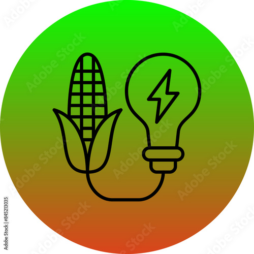 Biomass Energy Icon