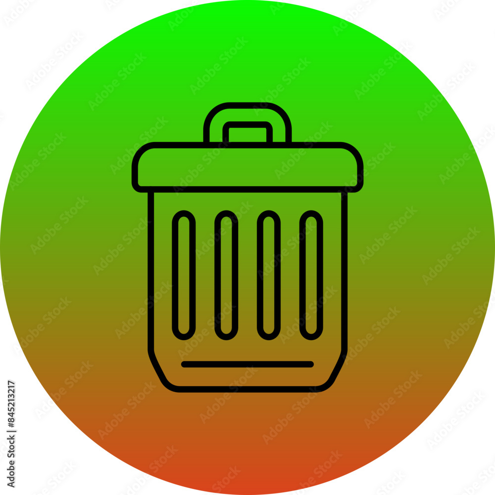 Waste Bin Icon Waste Bin Icon