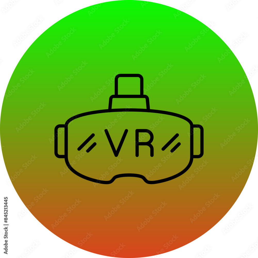 Obraz premium Vr Glasses Icon