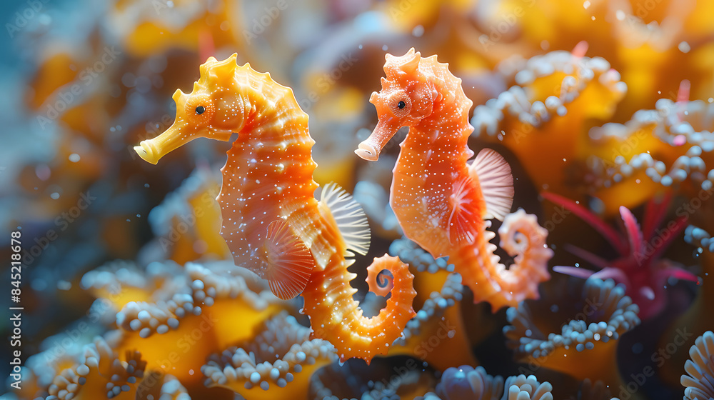 beautiful coral reef seahorses beautiful coral reef seahorses