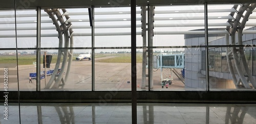 View from Airplane in the Sky