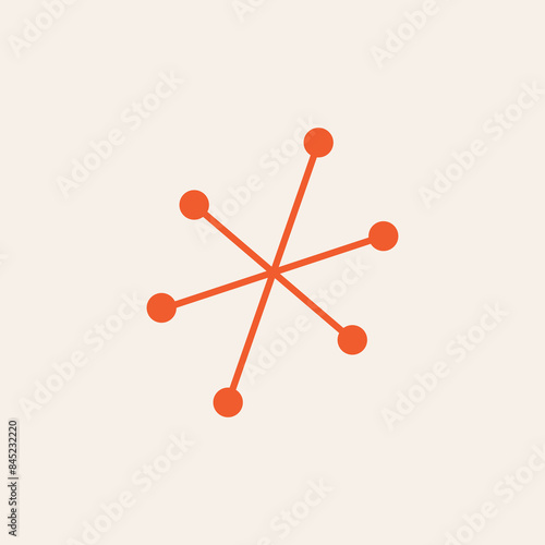 Mid Century Modern 50s Starburst Stars