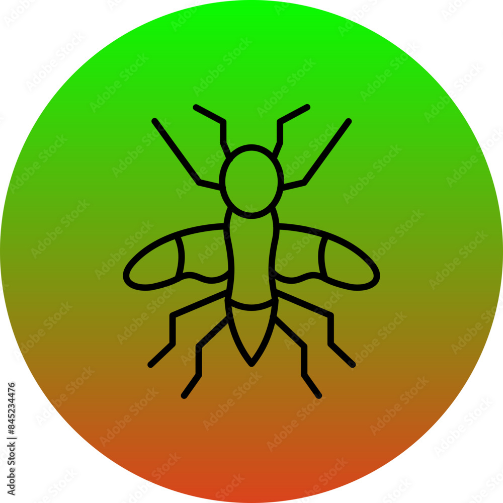 Obraz premium Mosquito Icon