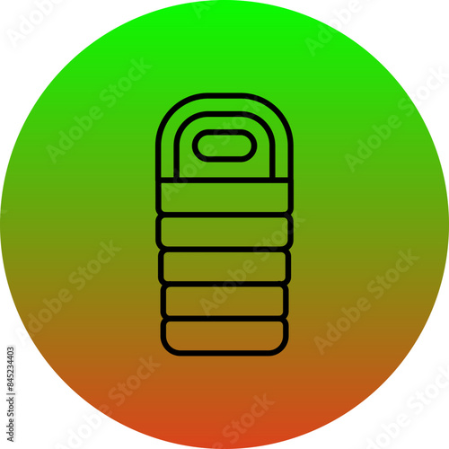 Sleeping bag Icon