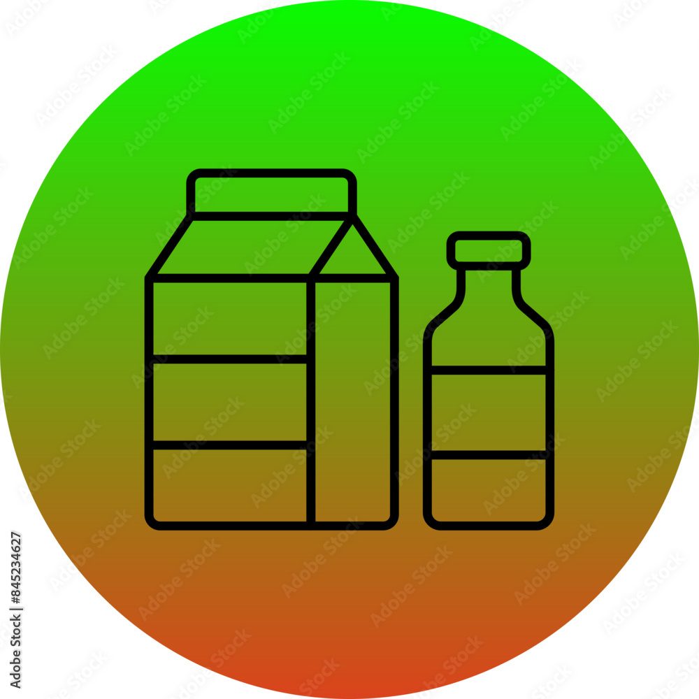 Dairy Item Icon Dairy Item Icon