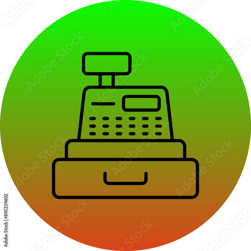 Cashier Machine Icon