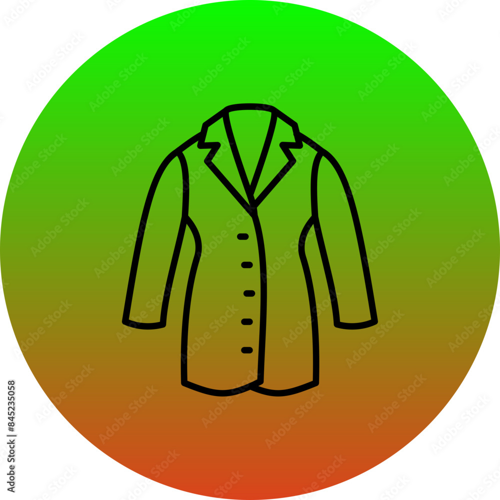 Lab Uniform Icon Lab Uniform Icon