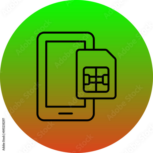 Phone Sim Icon
