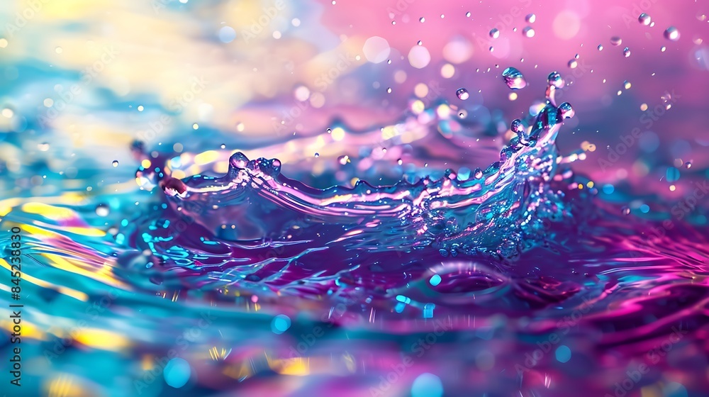 water splash in water water splash in water