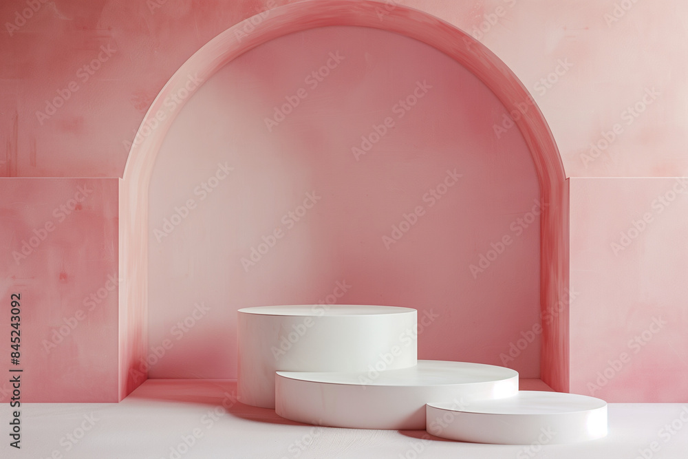 interior with podium ideal for product presentation interior with podium ideal for product presentation