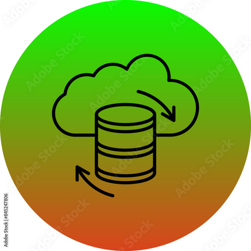 Data recovery Icon