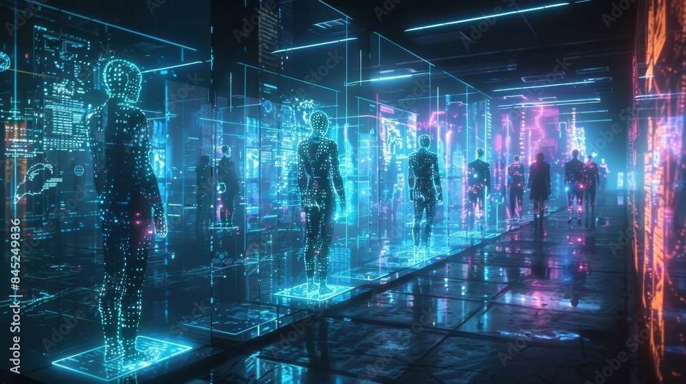 Virtual Innovators - AI Hackathon in Neon Digital Landscape Virtual Innovators - AI Hackathon in Neon Digital Landscape