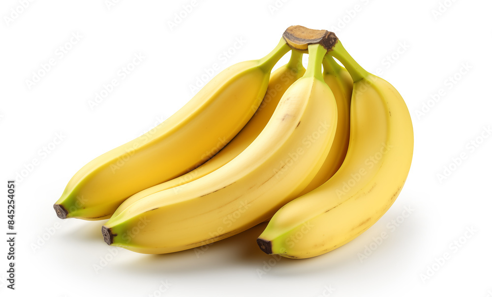 Bunch of bananas isolated on white background Bunch of bananas isolated on white background
