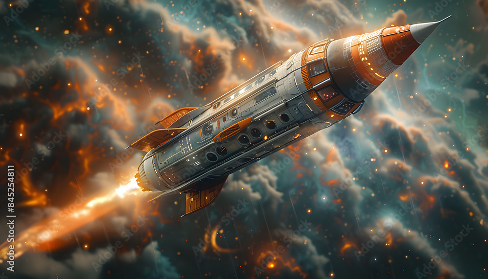 Obraz premium space background