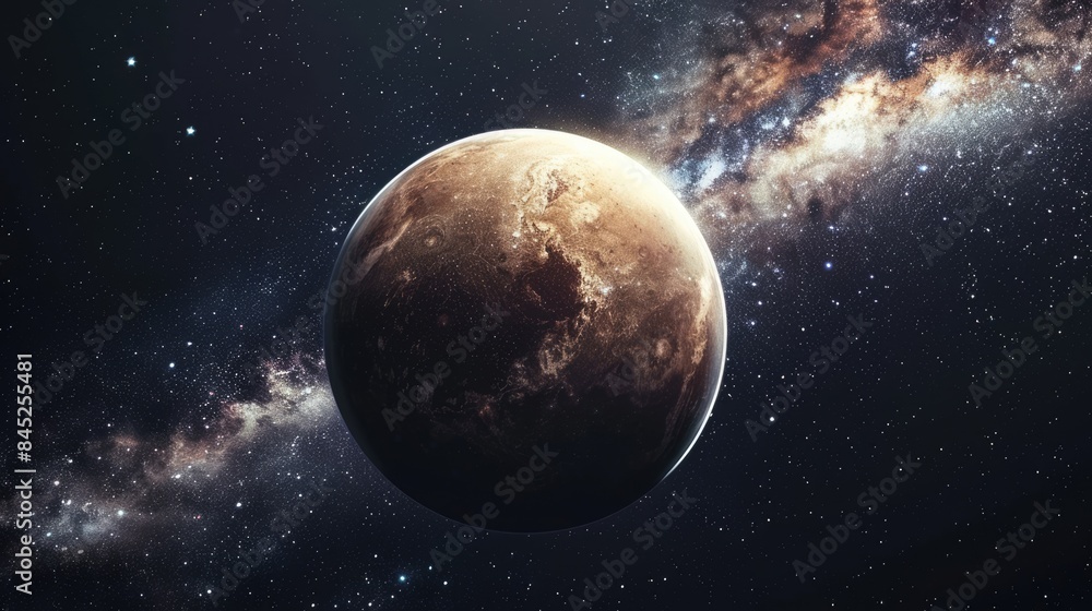 Fototapeta premium alien planet astro photography space nebula