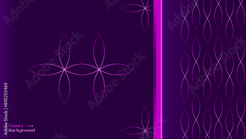purple, violet luxury abstract card vector background design