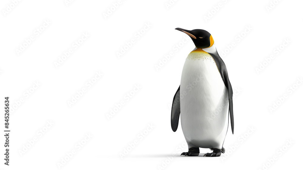 Naklejka premium penguin isolated on white