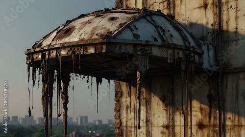 Explore the foundations of decay through the lens of shamecore, a stylistic rendering of the decay and deterioration of society's values and morals. Witness the patheti, a symbol of the downfall of hu