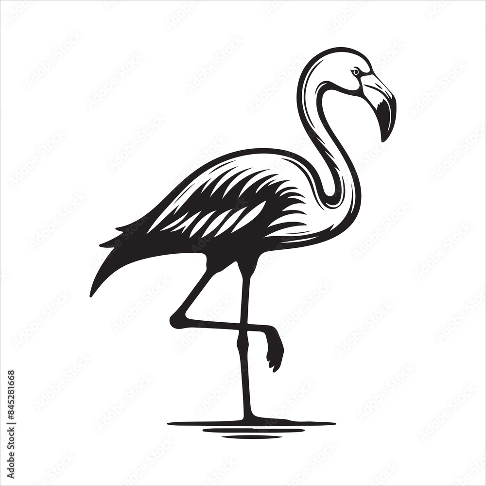 Obraz premium Female Chilean Flamingo