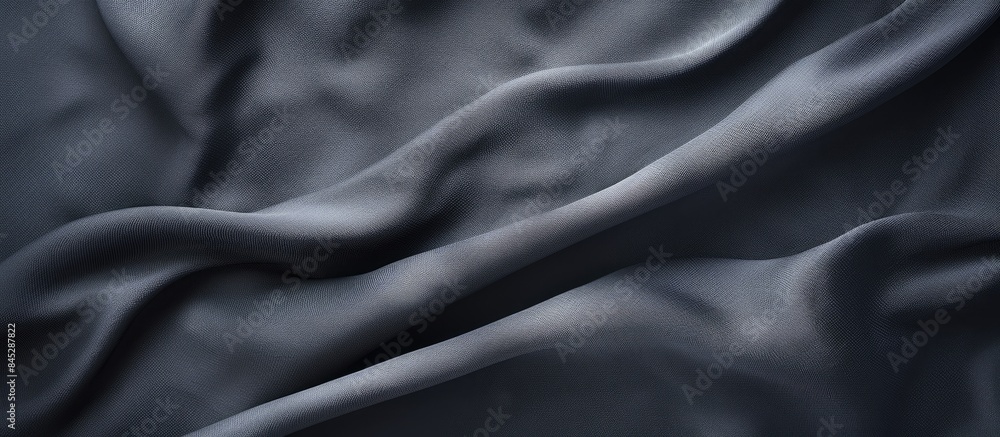 Fototapeta premium Textured cloth surface with an undercoat providing a blank space for design and allowing for copy and text placement The background is deliberately designed for this purpose