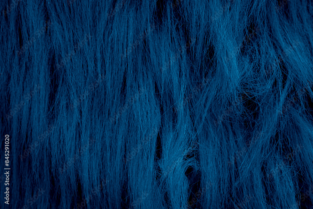 Obraz premium blue velour plush cloth textured background