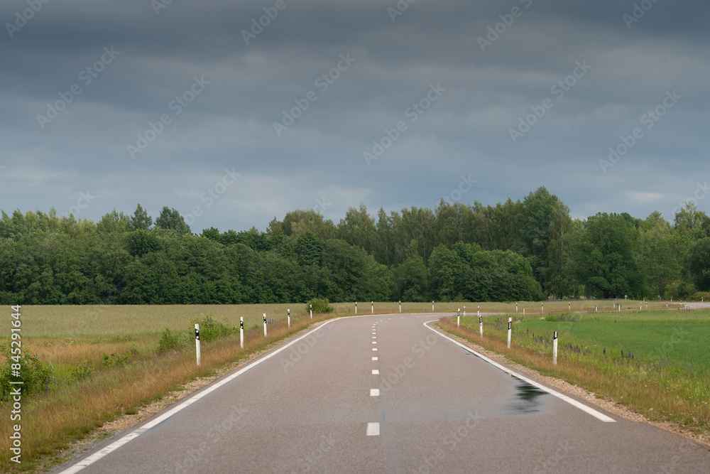 Fototapeta premium road in the countryside