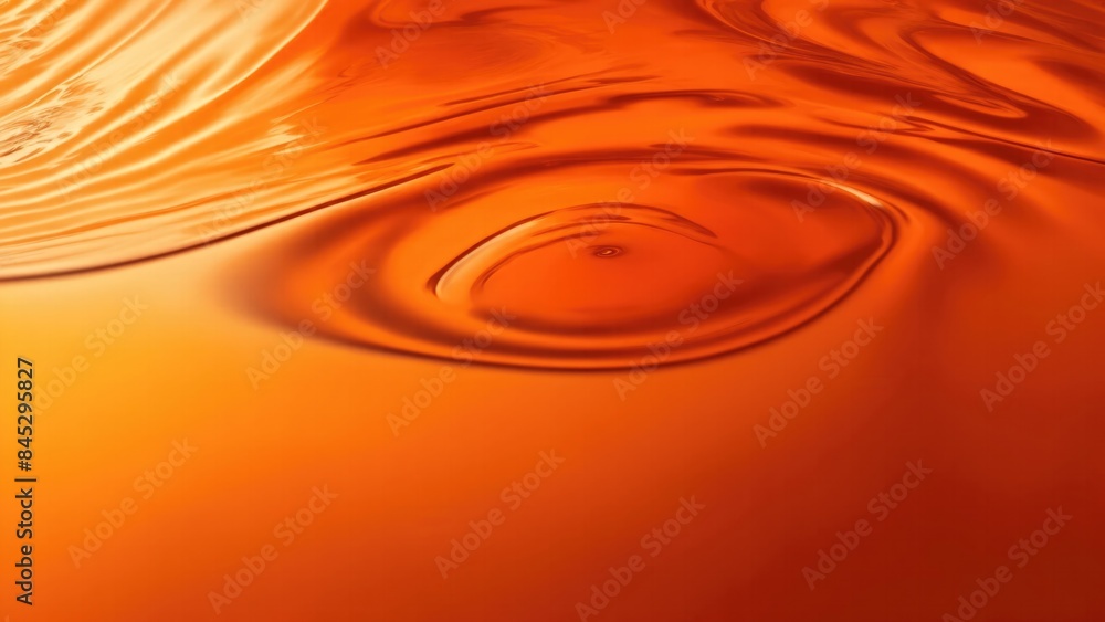 Smooth water ripple Orange Background Smooth water ripple Orange Background