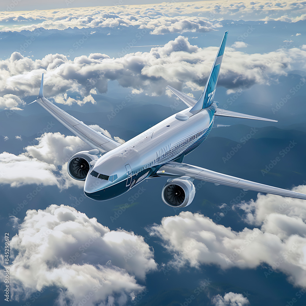 Fototapeta premium International Civil Aviation Day, Aviation, Plane