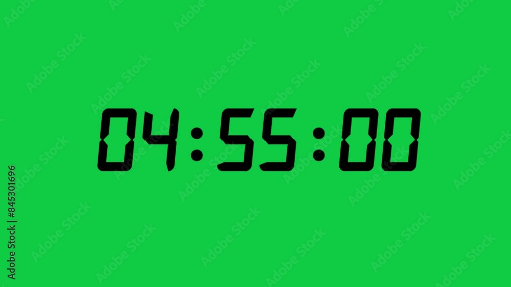 5 min timer, minutes seconds, milliseconds animation digital timer black text
5 min timer, minutes seconds, milliseconds animation digital timer black text