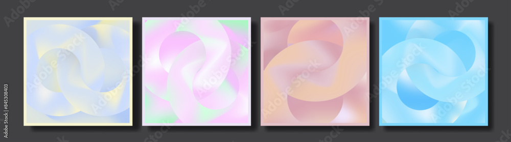 Beautiful Futuristic Abstract Artwork. Framed Pastel interlocked rings. Set of Abstract 3d Spheres in gradient colors, with colored borders, isolated. Bright and monochromatic colors. Modern . Vector Beautiful Futuristic Abstract Artwork. Framed Pastel interlocked rings. Set of Abstract 3d Spheres in gradient colors, with colored borders, isolated. Bright and monochromatic colors. Modern . Vector