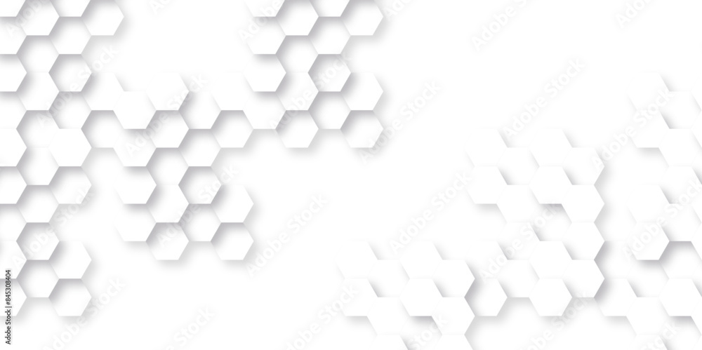 Abstract background with hexagon, modern abstract vector polygonal pattern. Futuristic abstract honeycomb technology white background. Luxury white hexagon pattern. Abstract background with hexagon, modern abstract vector polygonal pattern. Futuristic abstract honeycomb technology white background. Luxury white hexagon pattern.