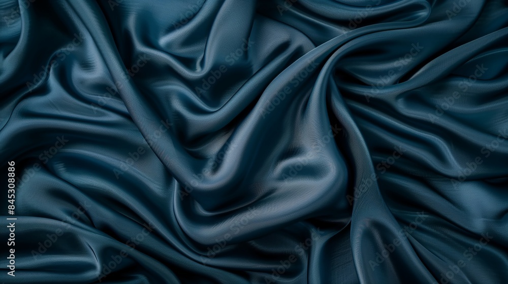 Fototapeta premium Shimmering Gold Silk Fabric Texture Background