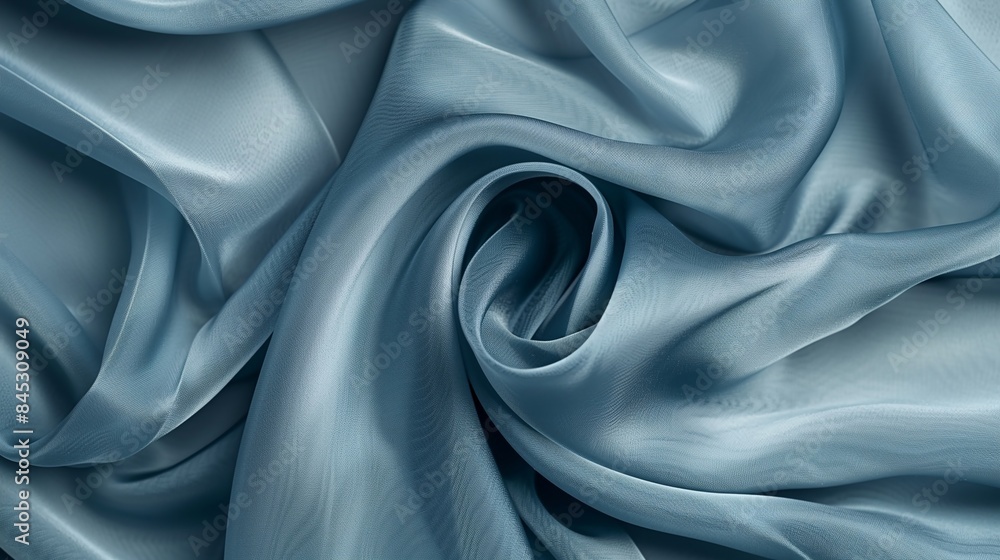 Fototapeta premium Soft Blue Fabric Texture Background