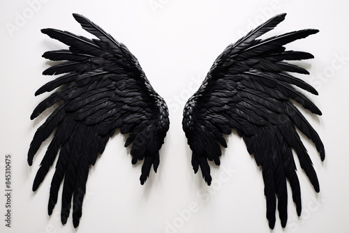 a pair of black wings © Eva