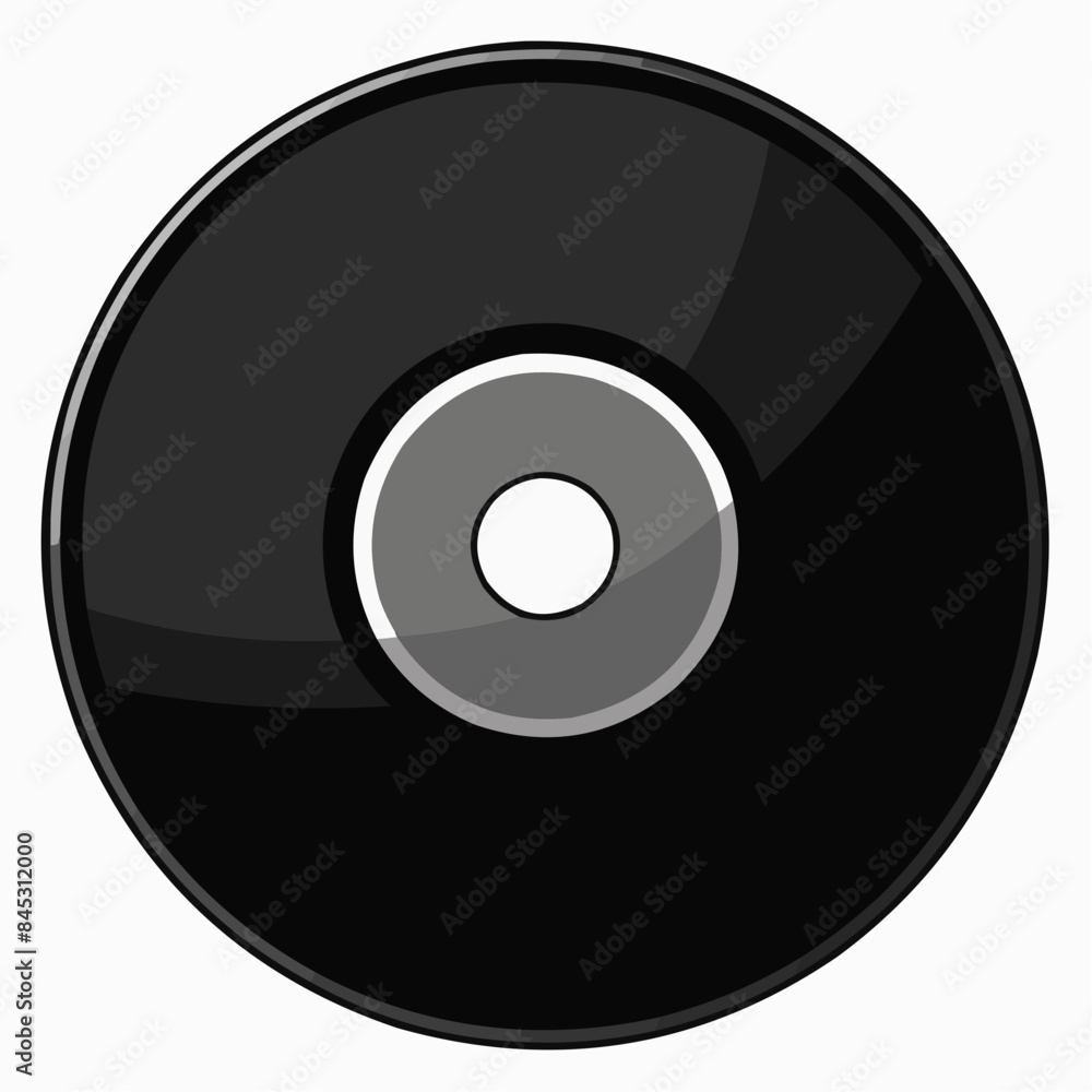 vinyl disc isolated on white background vinyl disc isolated on white background