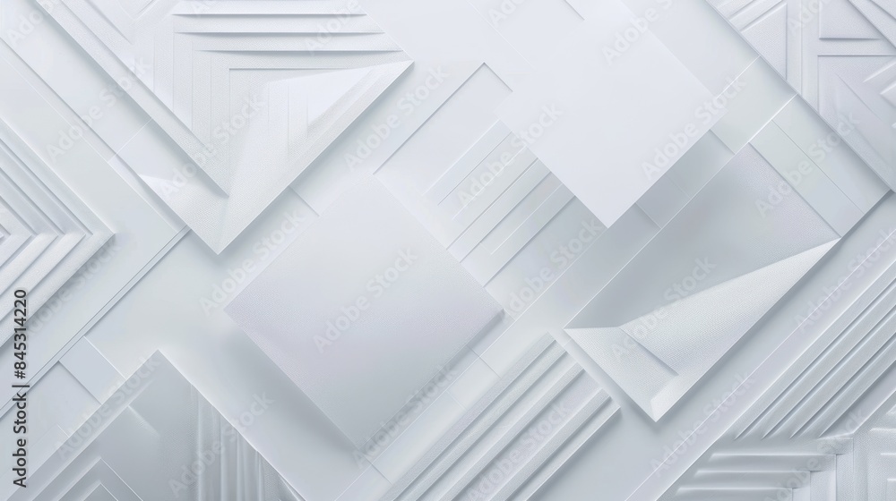 Abstract Geometric White Background with 3D Paper Layers, Modern Minimalist Design, Clean and Elegant Texture, Perfect for Contemporary Art, Graphic Design, and Creative Projects Abstract Geometric White Background with 3D Paper Layers, Modern Minimalist Design, Clean and Elegant Texture, Perfect for Contemporary Art, Graphic Design, and Creative Projects