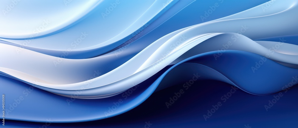 Elegant 3D abstract background, blue tones, dynamic shapes, business theme Elegant 3D abstract background, blue tones, dynamic shapes, business theme