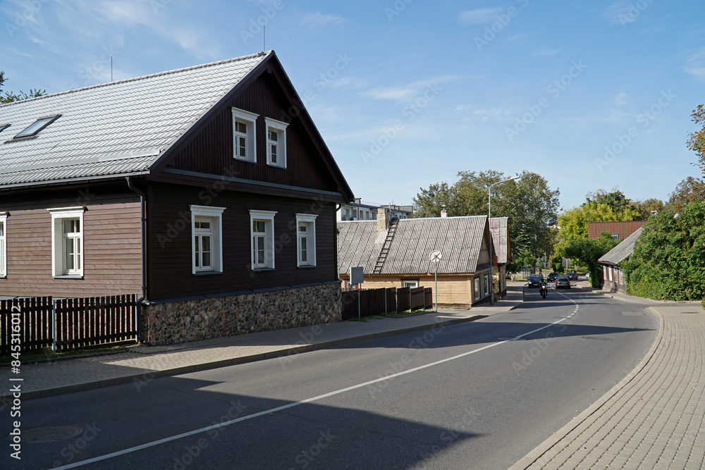 Traditional wooden Karaim houses - Trakai, Lithuania Traditional wooden Karaim houses - Trakai, Lithuania