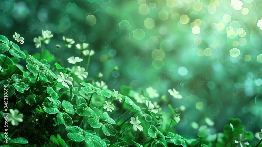 St. Patrick's Day, holiday attributes on a beautiful background, hdr colors, bright picture, space for text, banner St. Patrick's Day, holiday attributes on a beautiful background, hdr colors, bright picture, space for text, banner
