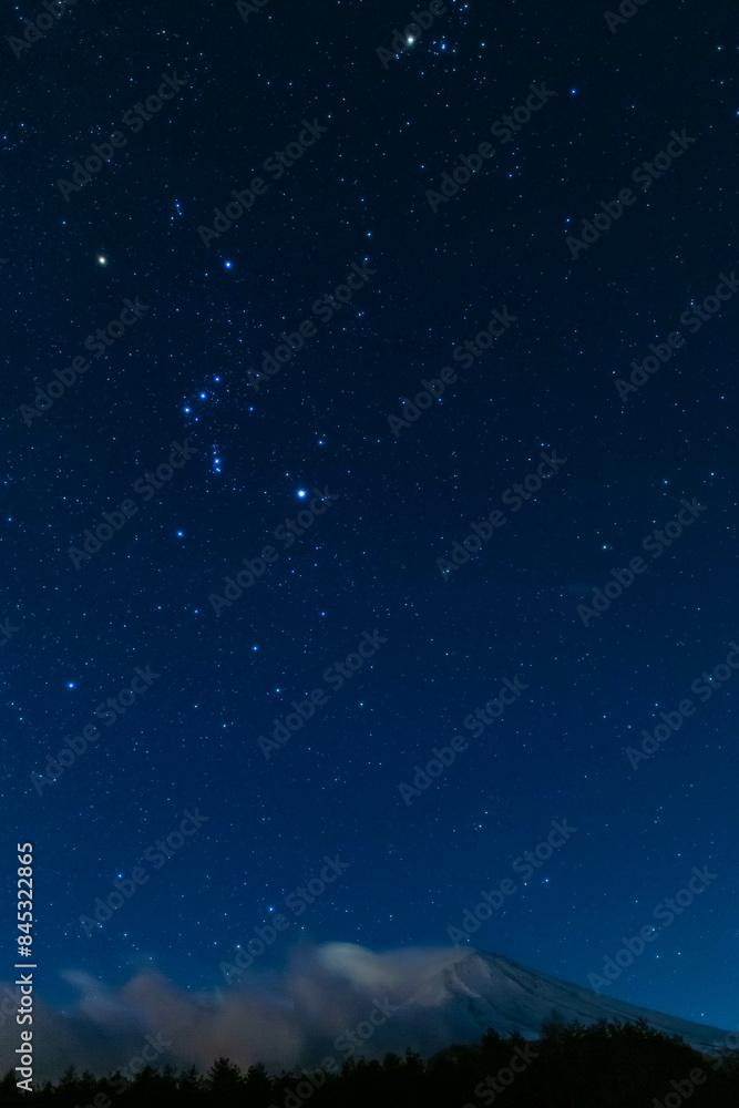 Fototapeta premium mount Fuji and sky