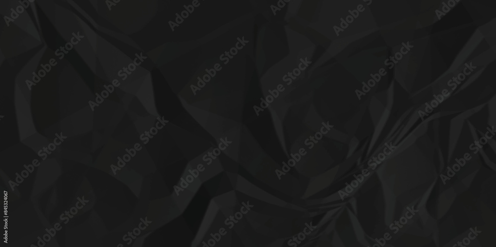 Black crumpled paper texture . wrinkled paper texture. Crumpled and top view textures can be used for background of text or any contents . Black crumpled paper texture . wrinkled paper texture. Crumpled and top view textures can be used for background of text or any contents .