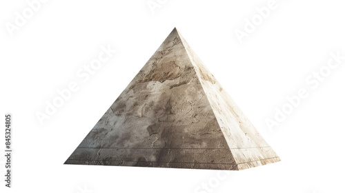 Pyramid on a transparent background